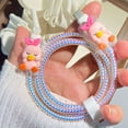 thumbnail image 4 of Tianyeda Duck Pattern 2Pcs Charging Cable Protectors with 1pc Spiral Protective Rope, 4 of 6