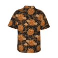 thumbnail image 3 of Daiia Halloween4 Hawaiian Shirt for Men Gentle Cotton Regular Short Sleeve Casual-3X-Large, 3 of 9