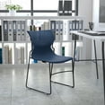 thumbnail image 2 of Flash Furniture Hercules Series Adult Plastic Full Back Waiting Room Chair, Orange, 2 of 14