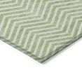 thumbnail image 4 of Addison Rugs Chantille Indoor/Outdoor Transitional Chevron Aloe Washable Round Rug, 8' x 8', 4 of 6