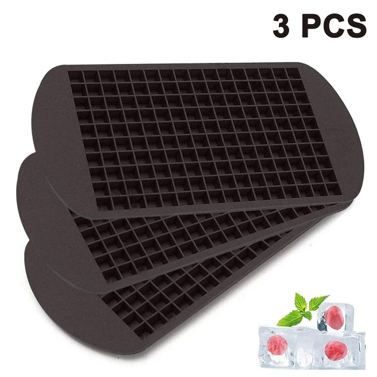 Ice Maker Mold 160 Grids Mini Small Ice Cube Tray Frozen Cubes Trays  Silicone