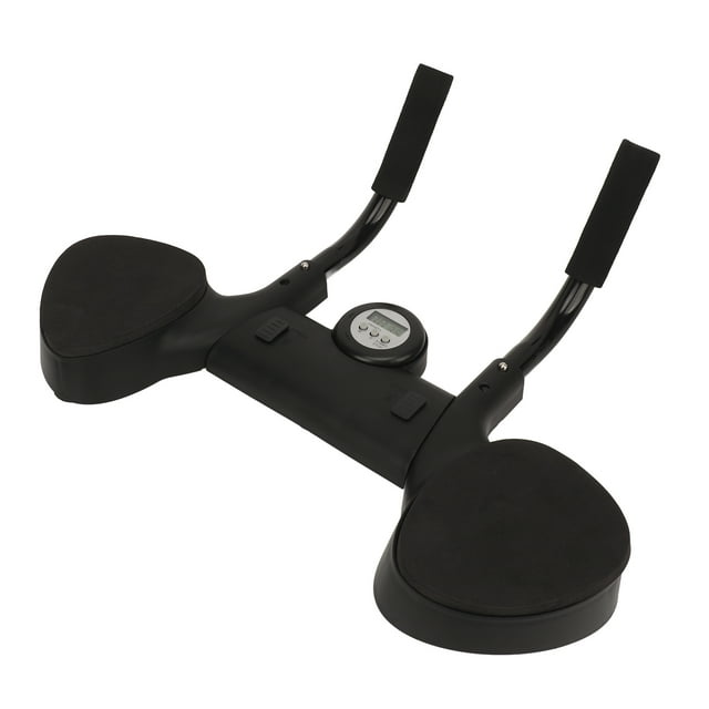 Entrenador De Soporte Para Planchas, Coderas Engrosadas, Temporizador Antideslizante, Ejercitador De Soporte Plano, Diseño De Doble Barra Para Ejercicios De Músculos Abdominales