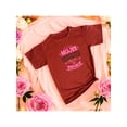 thumbnail image 1 of Playera Blusa Con Frase Existe Una Mujer Perfecta, Ella Es Mi Mama Dia De Las Madres 10 De Mayo Color Shedron Talla Mediana Marca Emil SaEs, 1 of 4