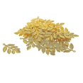 thumbnail image 2 of Lote de 30 Piezas de Ramas de Hojas de Filigrana Grandes Yuxing Color Dorado, 2 of 4
