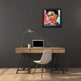 thumbnail image 3 of Stephen Chambers 15x15 Black Modern Wood Framed Wall Art Titled - Frida 1, 3 of 6