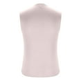 thumbnail image 4 of pstuiky Camiseta sin mangas para hombre, Camisola deportiva informal de cuello redondo y alta elasticidad de color liso para hombre Tops elegantes para mujer l, 4 of 6