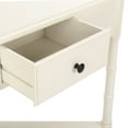 thumbnail image 6 of SAFAVIEH Gomez Solid Casual Corner Table With Storage Drawer, Distressed Cream, 6 of 9