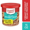 Duncan Hines Coconut Pecan Creamy Home-Style Frosting, 15 Oz