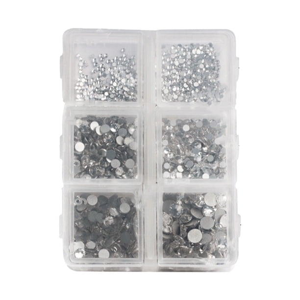 Qarigey 1 bolsa de cristal de fondo plano brillante personalizado diamantes de imitación para uñas DIY artesanía diferentes estilos dulce Type3 NO3