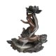 thumbnail image 2 of Quemador de incienso de reflujo, mesa central, escultura de escritorio, estatuilla de resina de mediación de loto, soporte de varilla de incienso para, 2 of 9