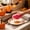 A, variant on Halloween Shaped Cleaning Sponge, Non-Scratch Scourer Pad for Kitchen Dishwashing, Multi-Purpose Scrub Sponge for Bathroom, Sink, Countertop, Pots & Pans