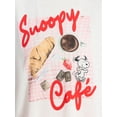 thumbnail image 4 of Snoopy Women's and Women's Plus Peanuts Sleep Tee and Shorts Pajama Set from Grayson Social, 2-Piece, Sizes XS-3X, 4 of 5