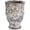 Type 2 - Dia. 6.3 Inch, variant on 6.3 Inch Cement Plant Pot for Plants, Succulent Planter with Embossed Design, Vintage Concrete Flowerpots with Drainage Hole, Decorative Orchid Houseplant Pot Indoor Outdoor Plant Container