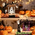 thumbnail image 6 of Ghost Decor Halloween Home Decor Swinging Ghost Ghost On A Swing Halloween Decorations Outdoor Halloween Figurines Halloween Gifts, 6 of 9