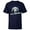 Navy, variant on Marvel Moon Knight Fist of Vengeance - Short Sleeve T-Shirt for Kids - Customized-White