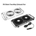thumbnail image 3 of RV 12V Movable Portable Silent Car Window Fan Ventilation With Double Reversible Window Exhaust Fan For Caravan ,Energy Saving, 3 of 7