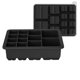 thumbnail image 1 of Bandejas para congelador, moldes de silicona para bloques de hielo, bandeja grande con tapa para cocina doméstica, caja de hielo de silicona flexible para un fácil desmolde, molde de hielo inodoro y, 1 of 8