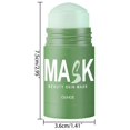 thumbnail image 3 of Green Tea Mask Stick Poreless Cleanse Mask Stick Blackhead Remover Mask For Face With Green Tea Extract Pore Cleansing Moisturizing Oil Control 40g, 3 of 9