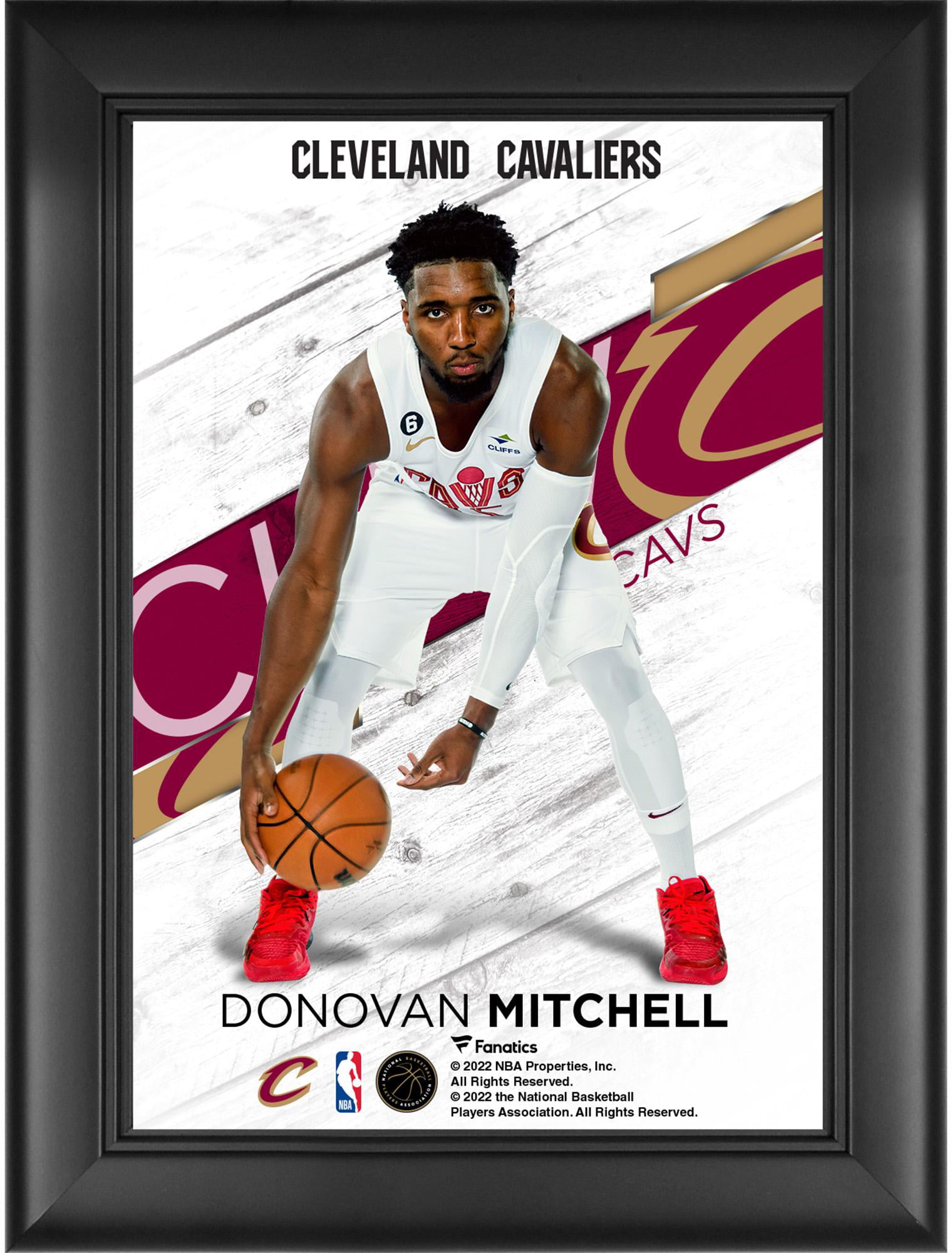 Donovan Mitchell Cleveland Cavaliers Jordan Brand Authentic