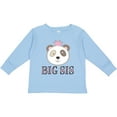 thumbnail image 3 of Inktastic Big Sis Panda Sister Announcement Girls Long Sleeve Toddler T-Shirt, 3 of 5