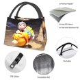 thumbnail image 6 of Lsque Pikmin Pattern Portable Insulation Lunch Bag, Insulated Food Delivery Bag, Meal Grocery Tote Insulation Bag Large Capacity Reusable Warming Bag, 6 of 9