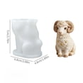 thumbnail image 2 of zhangmingg Sheep Shaped DIY Silicone Mould for Candle Soap Plaster Craft 3D Animal Design Reusable Baking, 2 of 5