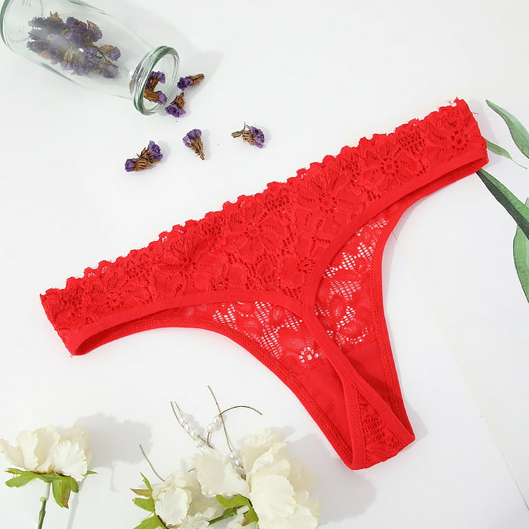 Lopecy-Sta Women Sexy Lingerie Thongs Panties Ladies Hollow Out