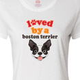 thumbnail image 4 of Inktastic Boston Terrier Dog Gift Women's T-Shirt, 4 of 5