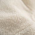 thumbnail image 4 of Emma + Oliver Large Natural Faux Sherpa Refillable Bean Bag Chair for Kids and Teens, 4 of 12