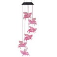 thumbnail image 1 of 1PCS Solar Bee Wind Chime - Black Shell 6 Lamp Head Flying Pig MFZFUKR CPB-US-DYP154-3, 1 of 4