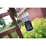 PIC Portable Solar LED Lantern Bug Zapper, Electronic Insect Killer, Black, 2 Pack