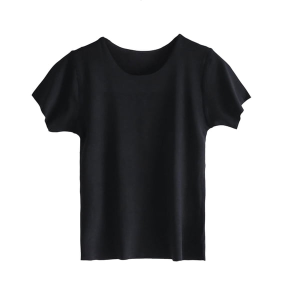 BTDECLAR Girls Athletic Shirts Short Sleeve Casual Breathable Cooling T-Shirts Crew Neck Quick Dry Activewear Tees Shirt