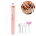 thumbnail image 3 of NFTIGB Professional Rechargeable Electric Nail Drill Pen Machine Portable Nail Grinding Polisher with Light, 2 Speeds, Forward & Reverse Rotation, USB Cord, For Acrylic Gel Nails Home Salon, 3 of 9