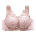 thumbnail image 5 of DGMIOCS Women’s Bras Bras for Women No Underwire Wave Push Up Wireless Bra Seamless Bras Full Coverage Bralettes Lift Everyday Bras Pink 38, 5 of 5