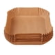 thumbnail image 2 of Square 100-Pack Air Fryer Papper - Bruna 20 x 20 cm, 2 of 4