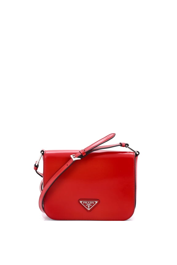 Pre-Owned Full Flap Shoulder Bag Spazzolato Leather Small By Rebag