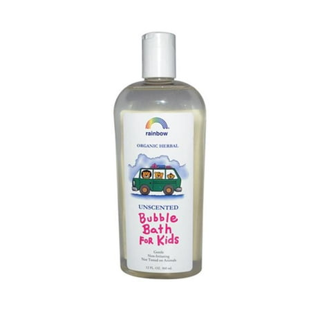 Rainbow Research 562843 Rainbow Research Organic Herbal Bubble Bath For Kids Unscented - 12 fl
