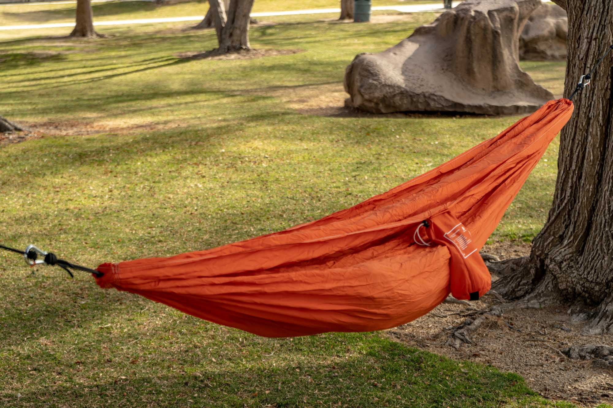 Ozark Trail 2-Person Tree Hammock, Orange, 115 inches x 79 inches