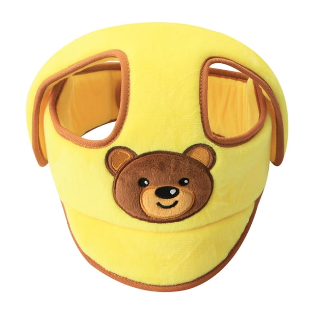 Casco de seguridad para bebés, gorra protectora para niños , protección para la cabeza para niños, arneses, sombrero de protección p Nuevo amarillo Yotijar Seguridad para niños pequeños Bebés recién nacidos