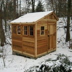 Phoenix Solar Shed in Wood (10 ft. x 8 ft.) - Walmart.com Phoenix Solar Shed in Wood (10 ft. x 8 ft.) - Walmart.com on Outdoor Living Today Sunshed id=87441