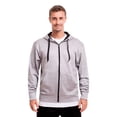 thumbnail image 2 of Mens Active Hoodies Full-Zip Midweight Hooded Men’s Sweatshirt with Pockets, 2 of 7