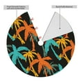 thumbnail image 6 of Cauagu 30" Christmas Tree Skirt Palm Trees Pattern Christmas Tree Decorations Tree Mat for Xmas Decorations Occasion Holiday Home Decor -30", 6 of 7