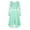 Mint Green, variant on YONGHS Girls Elegant Lace Flower Girl Dress Long Sleeve A-Line High Low Hem Junior Bridesmaid Dress Nude 10