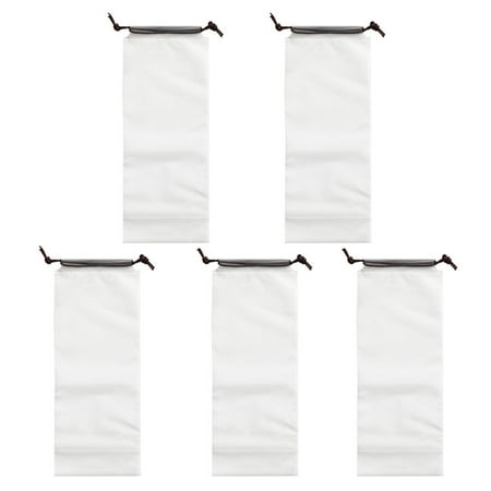 

5pcs EVA Packaging Underwear Matte Translucent Drawstring Storage Bag