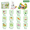 360pieces, variant on 12 in 1 Easter Bunny Carrot House Toy Set, Easter Rabbit Building Blocks Fun Easter Basket Stuffer & Decorations for Boys & Girls 6+ Gifts