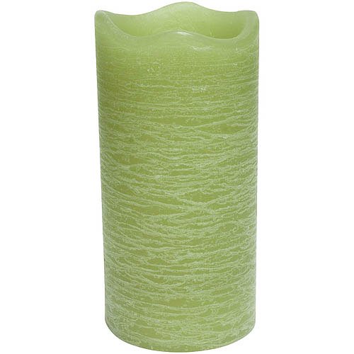Inglow Flameless Candles 6"?rustic?pilla