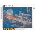 thumbnail image 2 of Diamond Art Diamond Painting Pictures Full Drill Arctic Wolf DIY 5D Crystal Set DIY Painting 40 x 30 cm WD.WDQZL Hogar, 2 of 5