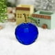 thumbnail image 5 of Adorno Navideño de Manzanas Facetadas de Cristal Azul | Figuras Coleccionables para Decoración Navideña | 8,5 X 7 X 6 Cm | Dcc250811001Bu, 5 of 6