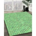 thumbnail image 3 of Ahgly Company Machine Washable Indoor Rectangle Transitional Green Area Rugs, 2' x 3', 3 of 7