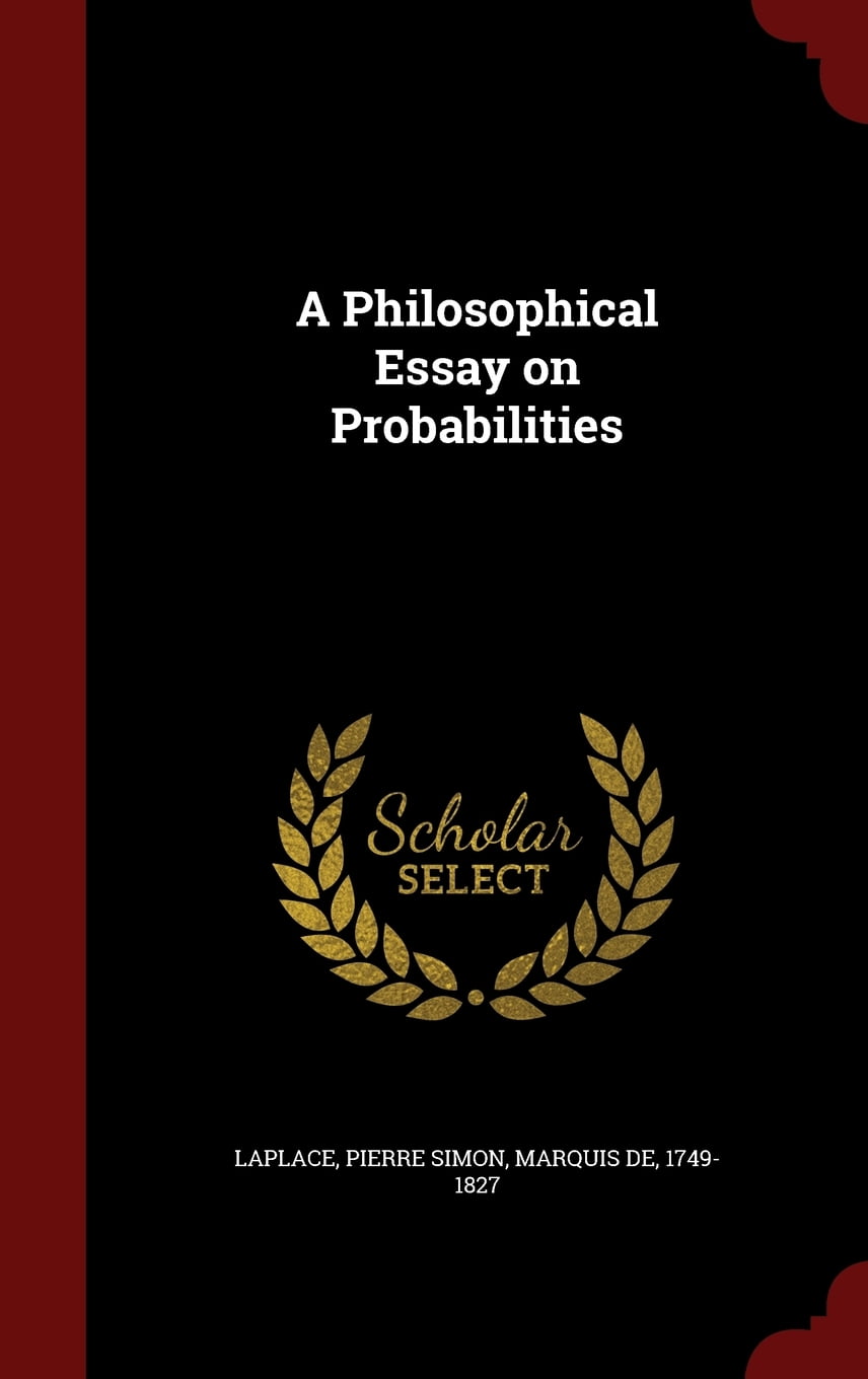A philosophical essay on probabilities